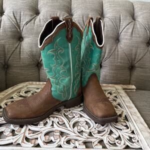 Justin Western Cowboy Boots Women’s 10.5